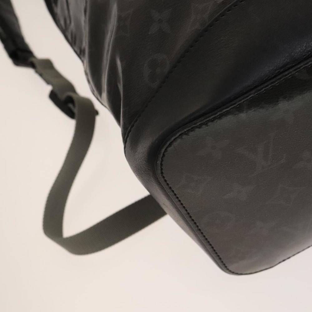 LOUIS VUITTON Monogram Eclipse Glaze Zipped Tote Backpack M43900 LV Auth 129972 - Picture 16 of 16